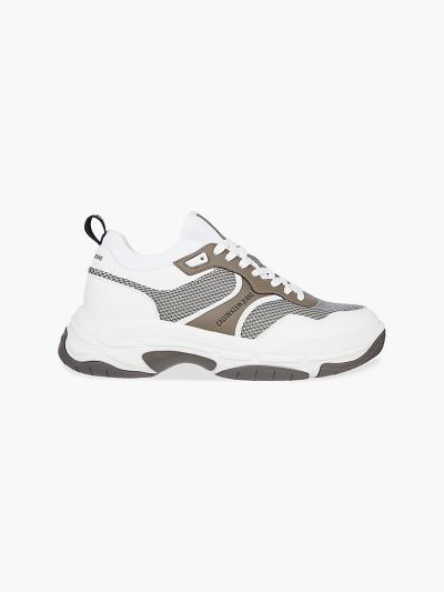 Calvin Klein Cipők HU868446 | Calvin Klein Chunky Férfi Sportcipő Világos Fehér